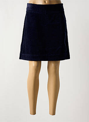 Jupe courte fermeture zippée au dos bleu FABIENNE CHAPOT femme
