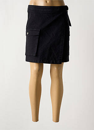Jupe courte poches noir YAYA femme