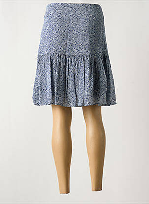 Jupe courte coupe évasée bleu SCOTCH & SODA femme