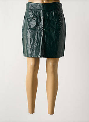 Jupe courte coupe droite vert AN' GE femme
