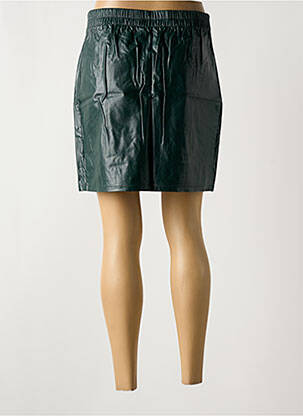 Jupe courte coupe droite vert AN' GE femme