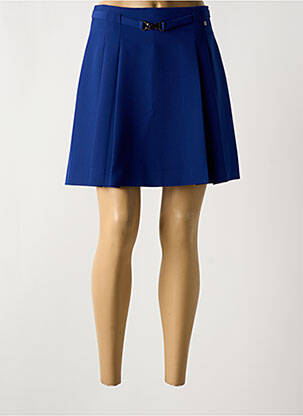 Jupe courte taille haute bleu KOCCA femme