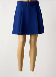 Jupe courte taille haute bleu KOCCA femme