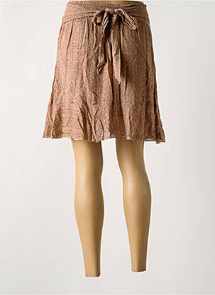 Jupe courte coupe évasée rose YAYA femme