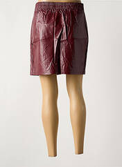 Jupe courte rouge AN' GE pour femme seconde vue