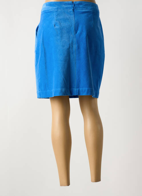 Jupe courte poches bleu ZILCH femme