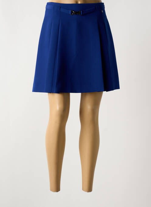 Jupe courte bleu KOCCA pour femme