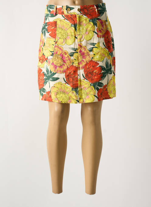 Jupe courte jaune SCOTCH & SODA pour femme