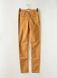 Jeans coupe slim stretch taille normale orange DENIM STUDIO femme