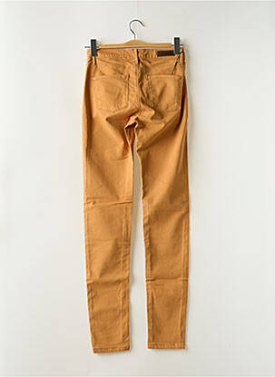 Jeans coupe slim stretch taille normale orange DENIM STUDIO femme