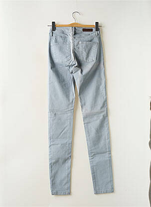 Jeans coupe slim stretch taille normale gris DENIM STUDIO femme