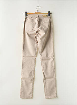 Jeans coupe slim stretch taille normale beige DENIM STUDIO femme
