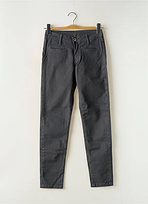 Jeans coupe slim stretch taille normale gris DENIM STUDIO femme