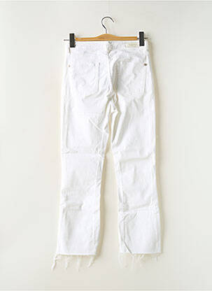 Jeans coupe slim stretch taille normale blanc DENIM STUDIO femme