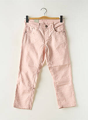 Jeans coupe slim stretch taille normale rose CREAM femme