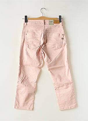 Jeans coupe slim stretch taille normale rose CREAM femme