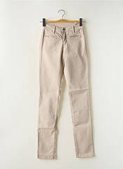 Jeans coupe slim beige DENIM STUDIO pour femme seconde vue