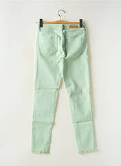 Jeans coupe slim vert DENIM STUDIO pour femme seconde vue