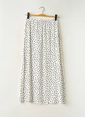 Jupe longue blanc FIVE pour femme seconde vue
