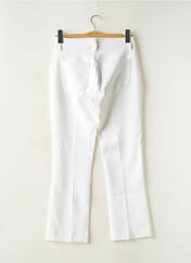 Pantalon flare blanc DENIM STUDIO pour femme seconde vue