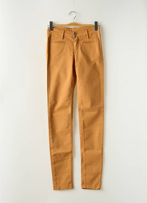 Jeans coupe slim orange DENIM STUDIO pour femme