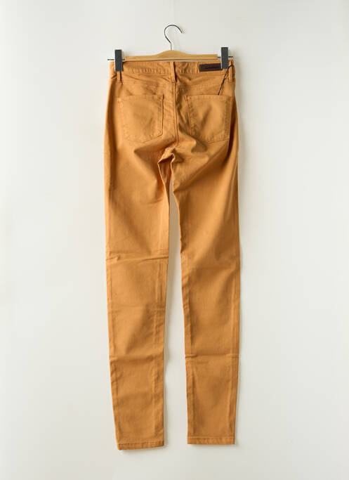 Jeans coupe slim orange DENIM STUDIO pour femme