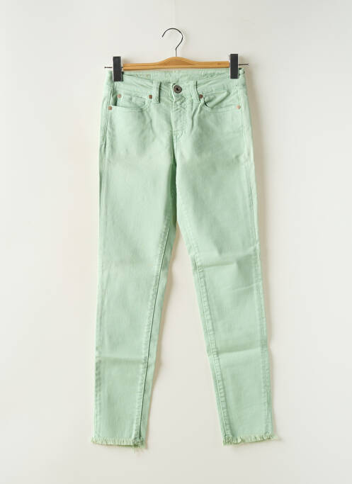 Jeans coupe slim vert DENIM STUDIO pour femme