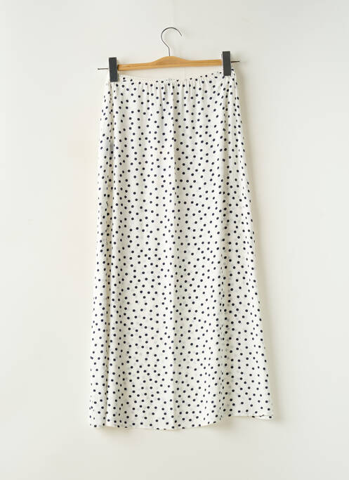 Jupe longue blanc FIVE pour femme