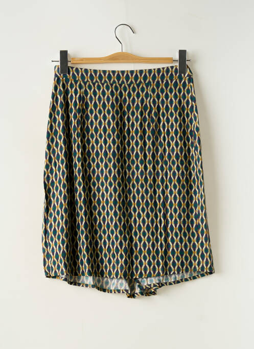 Jupe mi-longue vert INDI & COLD pour femme