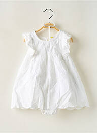 Ensemble short coupe boule blanc LOSAN fille