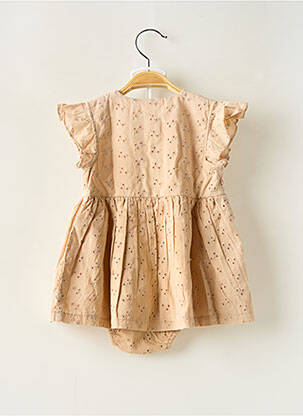 Ensemble short coupe droite beige NOUKIE'S fille