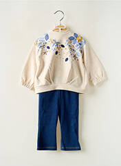 Ensemble pantalon beige MAYORAL pour fille seconde vue