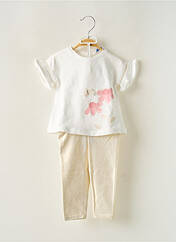 Ensemble pantalon blanc MAYORAL pour fille seconde vue