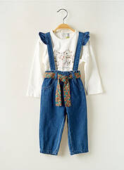 Ensemble pantalon bleu NOUKIE'S pour fille seconde vue
