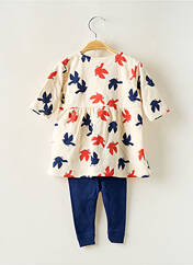 Ensemble pantalon bleu PETIT BATEAU pour fille seconde vue