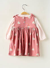 Ensemble robe rose PETIT BATEAU pour fille seconde vue