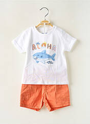 Ensemble short blanc MAYORAL pour garçon seconde vue
