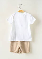 Ensemble short blanc MAYORAL pour garçon seconde vue