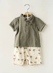Ensemble short vert NOUKIE'S pour garçon seconde vue