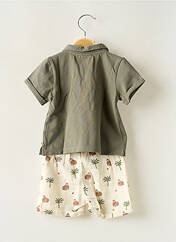 Ensemble short vert NOUKIE'S pour garçon seconde vue