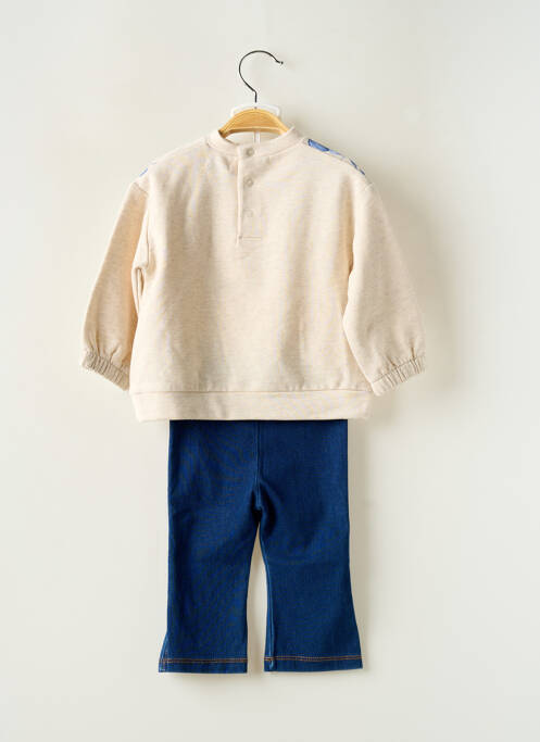 Ensemble pantalon beige MAYORAL pour fille