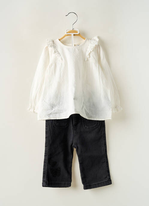 Ensemble pantalon blanc LOSAN pour fille