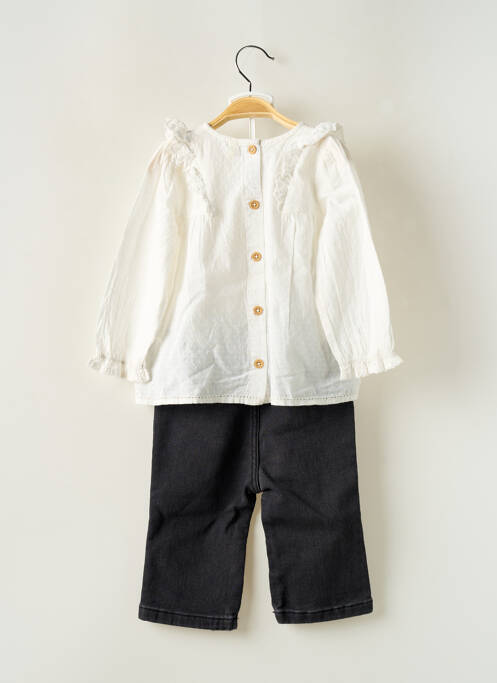Ensemble pantalon blanc LOSAN pour fille