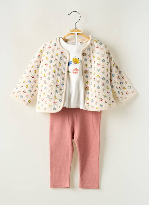 Ensemble pantalon blanc MAYORAL pour fille