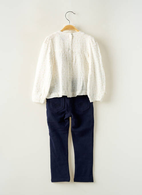 Ensemble pantalon blanc MAYORAL pour fille