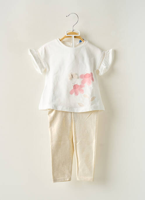Ensemble pantalon blanc MAYORAL pour fille