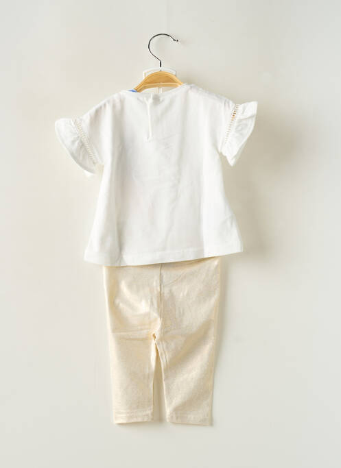 Ensemble pantalon blanc MAYORAL pour fille
