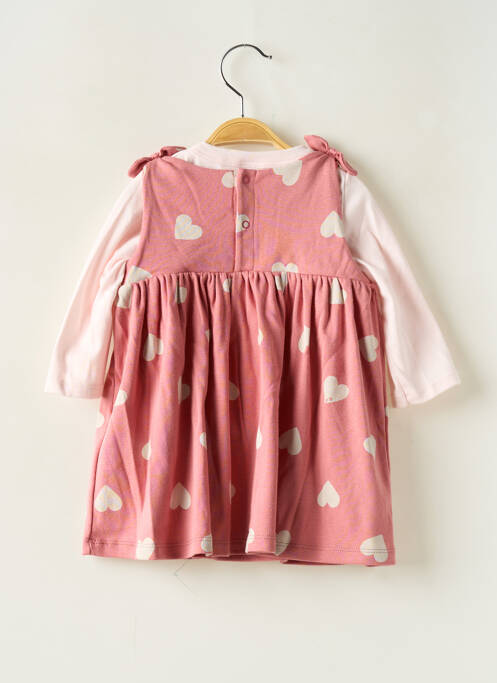 Ensemble robe rose PETIT BATEAU pour fille