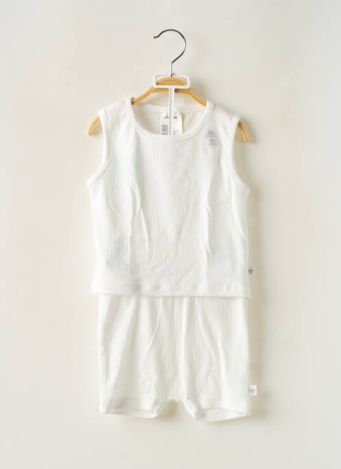 Ensemble short blanc LÄSSIG pour garçon