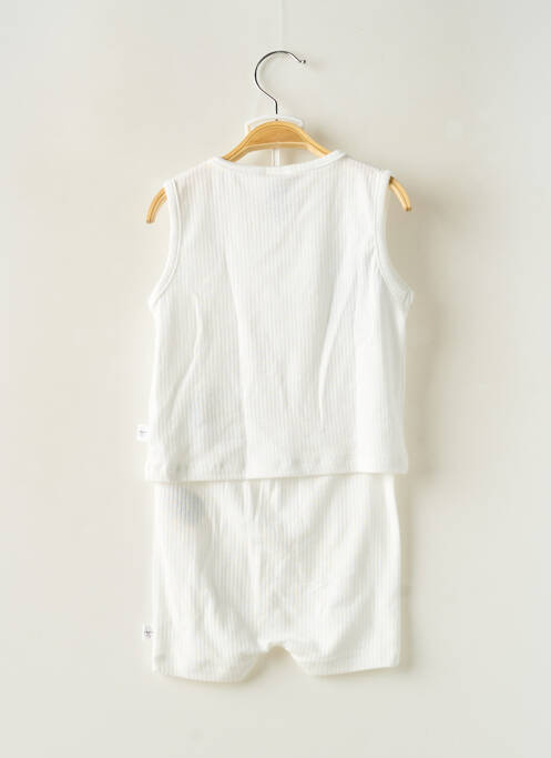 Ensemble short blanc LÄSSIG pour garçon